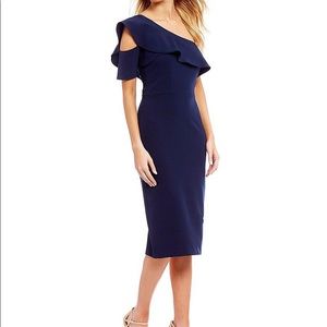 NWT Maggy London navy cocktail dress